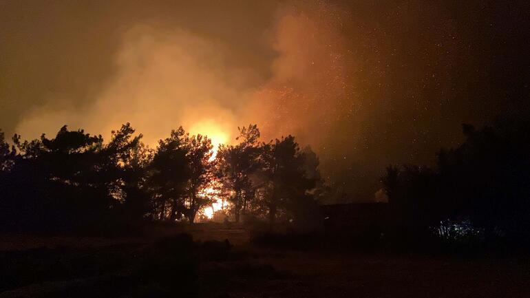 Çanakkaledeki orman yangınında 3üncü gün
