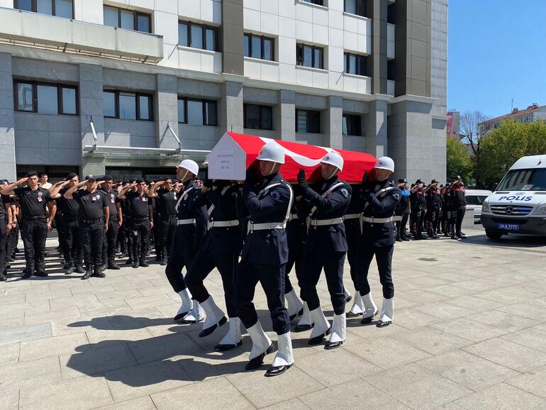 Şehit Hakan Telli için İstanbul Emniyet Müdürlüğünde tören düzenlendi