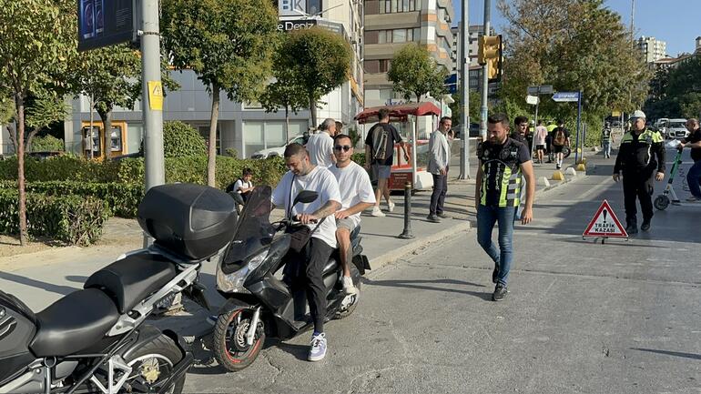 Kadıköyde motosiklet sürücülerine denetim: 31 sürücüye 75 bin lira ceza