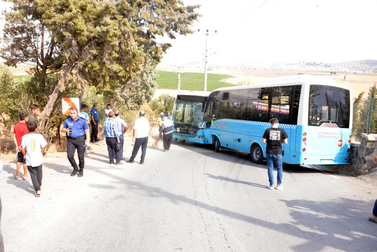 Kahramanmaraş’ta halk otobüsleri çarpıştı: 9 yaralı