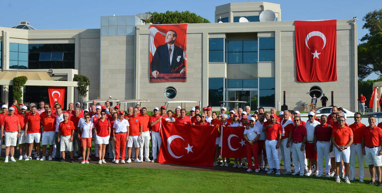 TGF 100. Yıl Cumhuriyet Kupası Golf Turnuvası Antalyada başladı