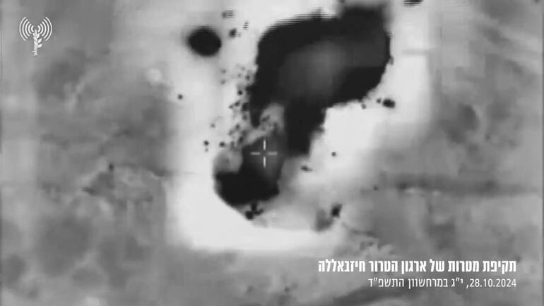 İsrail Hava Kuvvetleri: Lübnan’da Hizbullah’a ait hedefler vuruldu